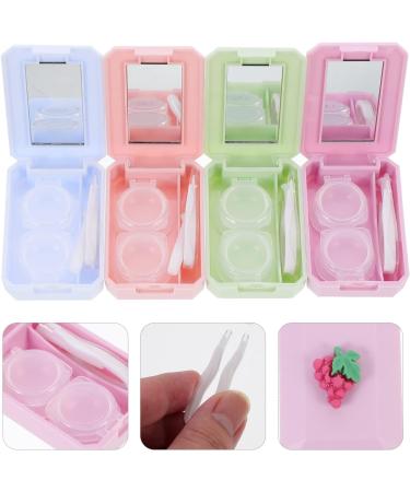 Buy Solustre 28-Piece Travel Lens Case Set - Contact Lens Containers & Macaron Holder | International Shipping Available - Buy Online on GoSupps.com
