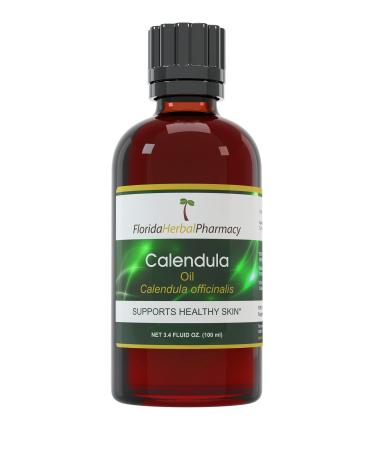 Florida Herbal Pharmacy  Calendula (Marigold) Oil 3.4 oz. (100 ml)