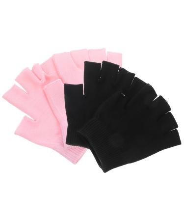 minkissy 2 Pairs Gel Gloves Moisturizing Hand Gloves Moisturizer Gloves Oil Essential Lotion Moisturizing Gloves Hand Skin Care Gloves Dry Hand Gloves Essential Oil Hand Cream