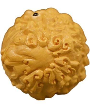 FOMIYES 2ST Noname Massage Balls for Hand Exercises - Peach Wood Feng Shui Pi Yao & Brass Bagua Mirror - Fitness & Health Tool - Buy Online on GoSupps.com