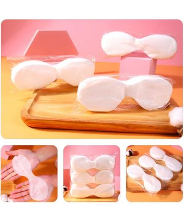 minkissy 100 Sheets Disposable Eye Pads Non Woven Cotton Disposable Eye Mask Eye Mask Paper Beauty Sheets for Skincare Spa - Buy Online on GoSupps.com