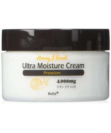 Nella Ultra Moisture Snail Cream Enriched Snail Extract 4 000 mg and Honey Korean Beauty 80 ml