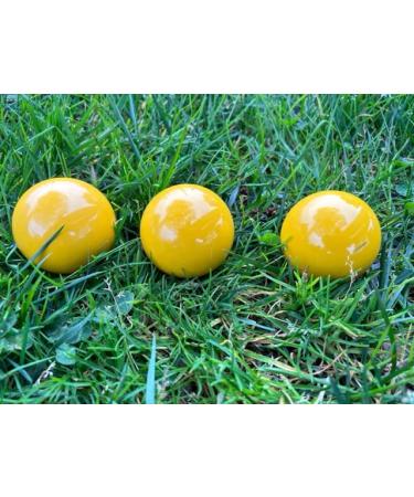 BuyBocceBalls Listing - EPCO Bocce Yellow 57mm Pallinos - 3 Pack (2 of 4 options) - Buy Online on GoSupps.com