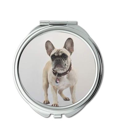 YENDOSTEEN Mirror Compact Mirror French Bulldog Dog Purebred Dog Pet Pocket Mirror portable mirror