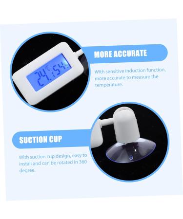 Frcolor Reptile Hygrometer & Digital Temperature Display for Reptile Tanks | Essential Accessories for Bar Tagame and Terrarium Care - Buy Online on GoSupps.com