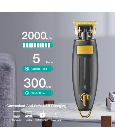 Professional Hair Clippers for Men | Electric Hair Trimmer & Beard Trimmer - Golden Edition - Buy Online on GoSupps.com