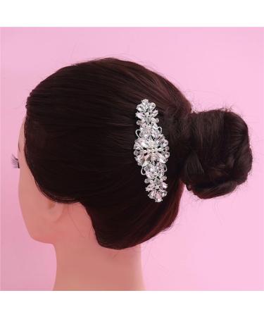 Angoily 1pc Wedding Hair Comb Rhinestone Hair Comb Alloy Hair Comb Hair Combs for Women Bling Hair Comb Pearl Wedding Comb Pearl Hair Comb Pearl Side Comb Vintage Hair Piece Miss - Buy Online on GoSupps.com