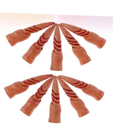 TOYANDONA Finger Cots 2 Sets Decor Fake Nails Fake Finger Nails Spooky Nails False Nails Fake Party Nails Halloween Nails Ghost Prom Halloween Zombie - Buy Online on GoSupps.com