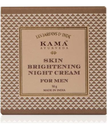 Kama Ayurveda Skin Brightening Night Cream for Men 50g - Buy Online on GoSupps.com