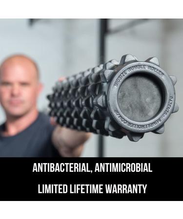 RumbleRoller Textured Foam Roller - Soft Tissue Manipulation Like a Massage Therapist - Buy Online on GoSupps.com