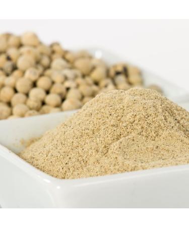 Organic Ground White Pepper Powder (250g/8.8oz) - 100% Natural, Vegan, No Additives - Buy Online on GoSupps.com