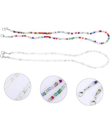 Shop Gatuida 2pcs Glasses Mask Chain - Stylish Mouth Protection & Lanyard for Glasses - Ideal for Facial Protection & Comfort - Buy Online on GoSupps.com