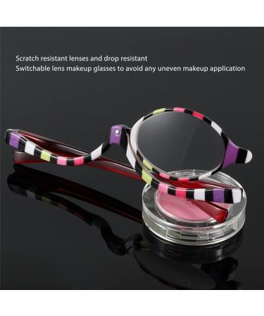 Buy Magnifying Makeup Eyeglasses - Single Lens Rotating Reading Glasses for Women (+3.00) | International Shipping - Buy Online on GoSupps.com