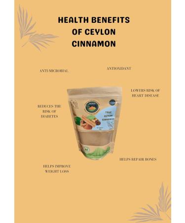 Pure Ceylon Cinnamon Powder 200g - Buy Online on GoSupps.com