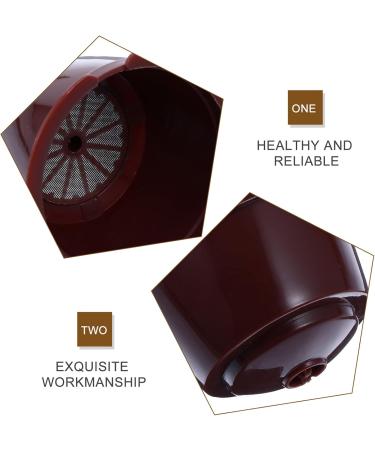 Hemoton 3pcs Coffee Filter Cup Strainer Reusable Coffee Filters Reusable Coffee Pod Filters Set Coffee Cup - Buy Online on GoSupps.com