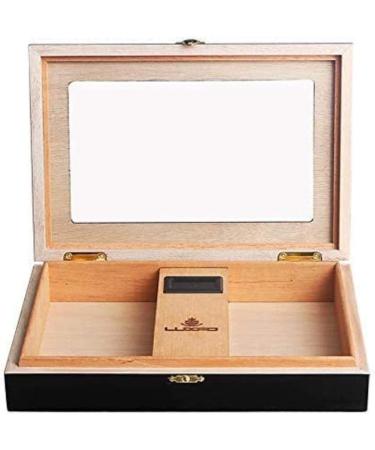 Cigar Boxs Humidors Cigar Box Humidor Humidor Box Humidor Cigar Piano with a Show Window Display Box - Buy Online on GoSupps.com