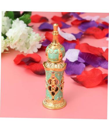 WANGHUI 2pcs Egyptian Decor - Middle Eastern Mini Perfume Bottles & Essential Oil Droppers for Wedding Ceremony | Unique Arabic Fragrance Decor | 0.4 Ounces Each - Buy Online on GoSupps.com