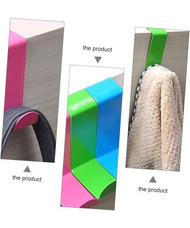 Cabilock 10pcs Stainless Steel Hook Behind The Door Coat Hooks Wall Mounted Over The Seamless Storage Hooks - Buy Online on GoSupps.com