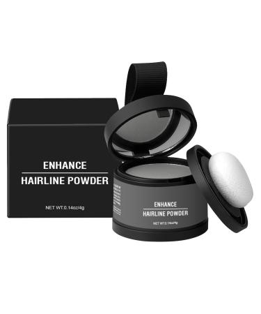 HunicandIU Hair Powder Waterproof Lightening Hair Roots Applicator Included Cover Grey Hair Thin Hair