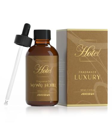 Hotel Diffuser Oil 4 Fl Oz (120ml) My Way Fragrance Oil Inspired by The One Hotel - Hotel Scent Essential Oil for Diffuser and Crafting Luxurious Fragrance Oil Gift for Women & Men My Way 4 Fl Oz (Pack of 1)