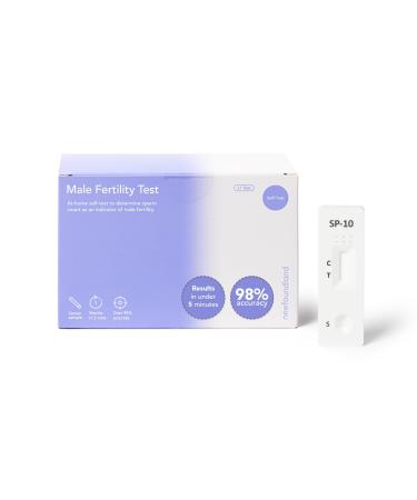 Newfoundland Male Fertility Test Simple to Use Fertility Test for Men Test Male Fertility in Under 5 Minutes CE & MHRA Certified Mens Fertility Test for Home Use Single Test