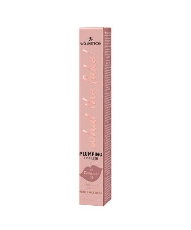Essence What The Fake! Plumping Lip Filler & Gloss - No. 02 Oh My Nude - Moisturizing Vegan Alcohol-Free - 3 Pack (3x4.2ml) for Shiny Cool Lips - Buy Online on GoSupps.com