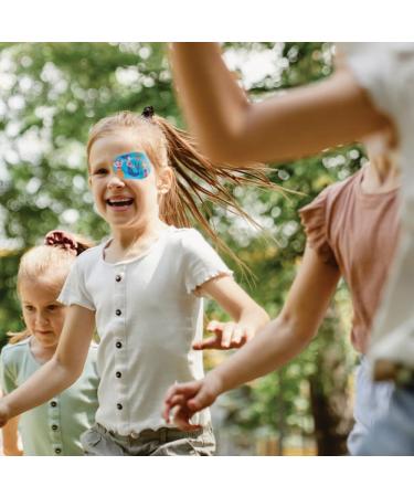 No-Ouch Hydrogel Eye Patches for Kids | Fun Superhero & Mermaid Designs | Medical Grade Adhesive Bandages for Amblyopia & Lazy Eye | Skin-Friendly & Reusable - Buy Online on GoSupps.com