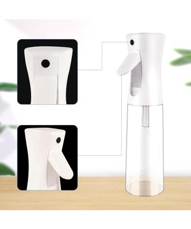 Buy 2 Pack 300ml Ultra Fine Spray Bottles for Hair & Plants - Transparent Hairdresser & Garden Spray Bottles | International Shipping - Buy Online on GoSupps.com