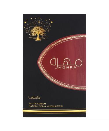 Lattafa Mohra for Unisex Eau de Parfum Spray 3.4 Ounce / 100 ml Citrus Fresh Lavender Spicy Amber Wood - Buy Online on GoSupps.com