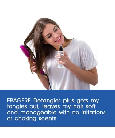 Detangler plus Styling Hair Spray 8 oz - Heat Protectant and Blowout Spray - Leave in Conditioner for Sensitive Skin - Fragrance Free Hypoallergenic Unscented - Anti Frizz Vegan Cruelty Free 8 Fl Oz (Pack of 1) - Buy Online on GoSupps.com