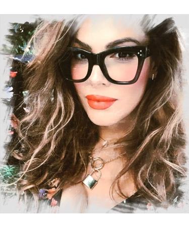 KISS Neutral Glasses Blue Light Filter for Women - Model HORNY - Anti-Fatigue & Relaxation - Ideal for PC TV Gaming - Stylish Black & Havana Frames - Buy Online on GoSupps.com