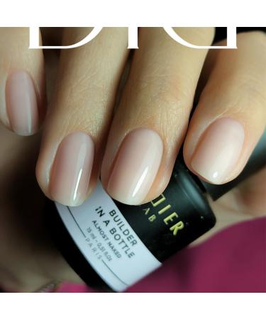 Didier Lab - Premium Nail Builder Gel in a Bottle Almost Naked - Strengthens Natural Nails - LED UV Builder Gel for Nails - Hard Gel Nail Builder for Nail Repair - Nail Gel Extension 15ml 15 ml (Pack of 1) BIAB Almost Naked - Buy Online on GoSupps.com