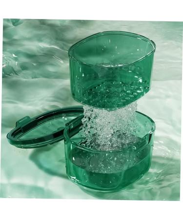Frcolor 4-Piece Retainer Storage Box - Portable Prosthesis Holder & Travel Case for Bathing Care - Buy Online on GoSupps.com