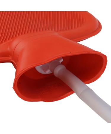 2-Liter Red Input Set with Long Hose - Reusable Tips & Controlled Water Flow | Safe & Practical for Intestinal Foundation - International Shipping Available - Buy Online on GoSupps.com