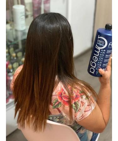 Felps Omega Zero Progressive Keratin Brush with Hair Nanoplasty 1000 ml - Buy Online on GoSupps.com