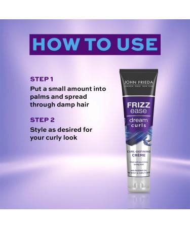 Frizz Ease Dream Curls Defining Cr me 150ml - Smoothing & Hydrating for Curly/Wavy Hair - Buy Online on GoSupps.com