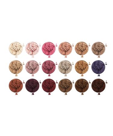 Hidden Gems Eyeshadow Palette - 18 Super Pigmented Shades in Matte, Shimmer, and Duochrome Finishes - Professional Quality, Buttery Soft, Long Lasting - Buy Online on GoSupps.com