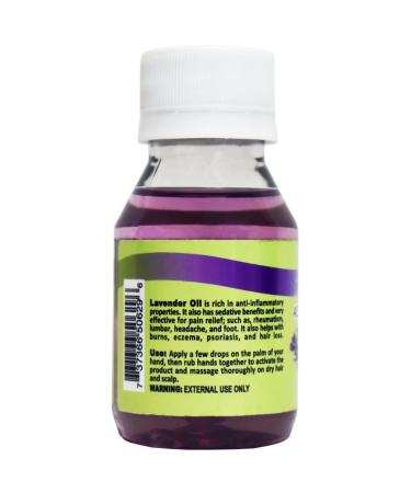 Buy Madre Tierra Lavender Oil 2 Oz - Pure Natural Essential Oil for Relaxation | International Shipping Available - Buy Online on GoSupps.com