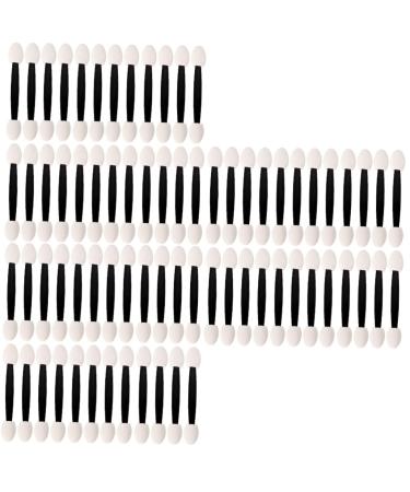 FOMIYES 3pcs 4 Double Ended Eye Shadow Stick Lip Balm Applicator Eyeshadow Sponge Brush Compact Lip