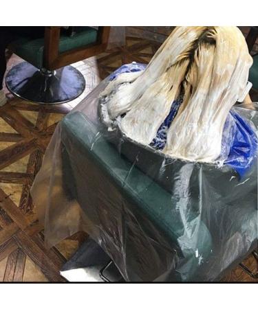 100 Pcs Disposable Capes for Hair Stylists and Barbers - Hair Cutting Salon Capes for Dyeing, Perming - 59x43.3 Inch - Buy Online on GoSupps.com