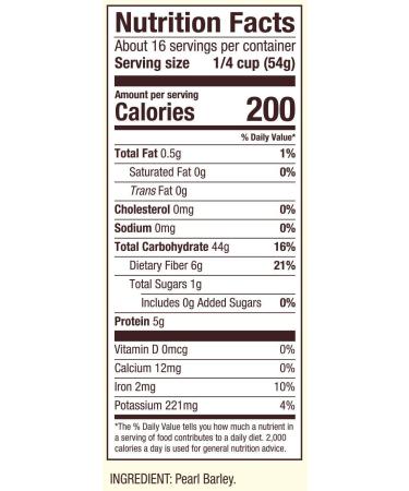 Bob's Red Mill Pearl Barley - 30 oz: Premium Quality Whole Grain - Buy Online on GoSupps.com