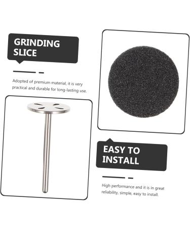 RORPOIR 1 Set Nail Polishing Sheets Nail Disc Bit Nail Sanding Slices Replacement Sandpaper Pad Manicure Grinding Slices Foot Sanding Pad Stainless Steel Appendix Electric - Buy Online on GoSupps.com