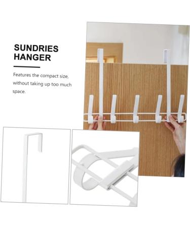 Cabilock 1pc Nail Door Hook Over Door Towel Bar Entryway Coat Hanger Room Hanging Holder Hook Rack Porch - Buy Online on GoSupps.com