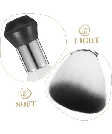 DRESSOOS Barber Brush Barber Neck Duster Barber Neck Brush Neck Duster Brush for Hair Cutting Neck Brush Barber Neck Duster Barber Haircut Brush Barber Supplies Barber Duster Barbers Brush 14.50X8.50X8.50CM Grey - Buy Online on GoSupps.com