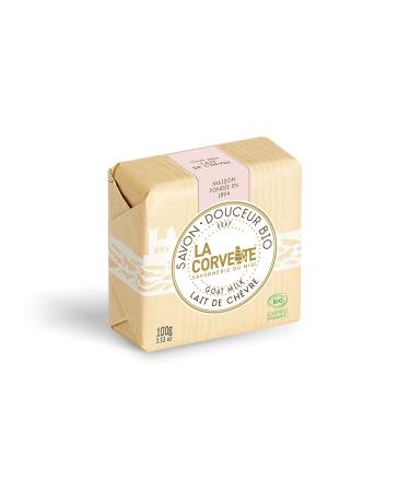 Buy La Corvette Mild Organic Goat's Milk Soap - 100g Pack | Natural Skincare for All Skin Types | International Shipping Available - Buy Online on GoSupps.com