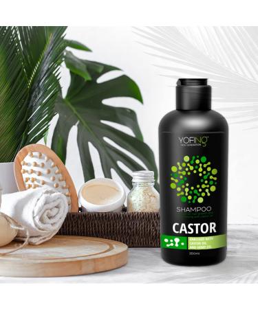 Castor Oil Shampoo & Mask with Biotin for Hair Growth - Strengthen & Restore Damaged, Thinning Hair | Sulfate Free - Buy Online on GoSupps.com