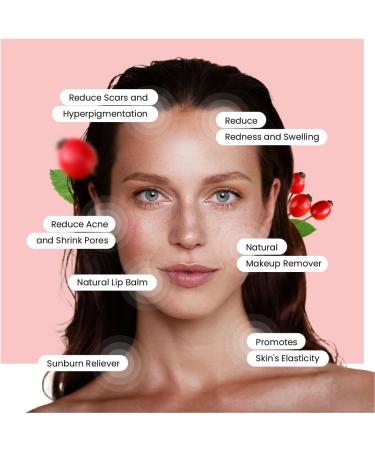 Huile de rose musqu e bio press e froid 100 ml pour un soin naturel du visage anti- ge - Huile de rose musqu e bio press e froid - Soin nourrissant pour le visage et le cuir chevelu - Buy Online on GoSupps.com