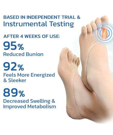 Buy Genetic Sockalign Orthopedic Compression Socks for Bunion Relief | 10 Pairs - Black - International Shipping - Buy Online on GoSupps.com