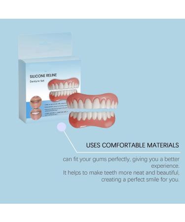 Denture Decoration Kit - Fill Gaps Enhance Smile Comfortable & Secure Easy To Use Long-Lasting Adhesion(3PC) - Buy Online on GoSupps.com