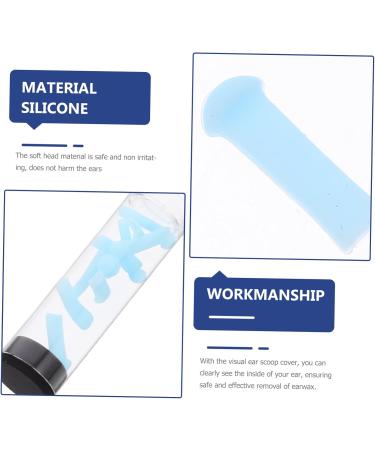 NIYANGLE 10pcs Silicone Ear Cleaner Replacement Tips Ergonomic Ear Wax Removal Accessories for Adults Soft and Gentle for Comfortable - Buy Online on GoSupps.com